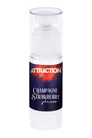 Mai Cosmetics Mai Attraction Hot Kiss Massage Oil Champagne Strawberry Flavor