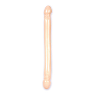 Doc Johnson Smooth Double Header Flesh 18 Inch