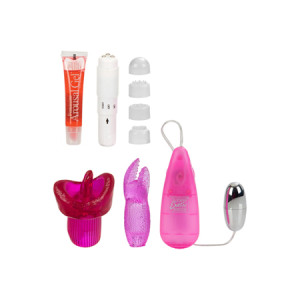 CalExotics Hennes Klitoris Massage Utrustning - Klitoris Massage Set