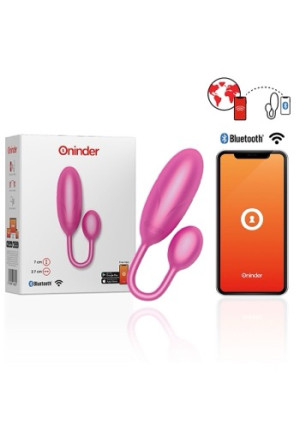 Oninder Denver Vibrating Egg + App Pink