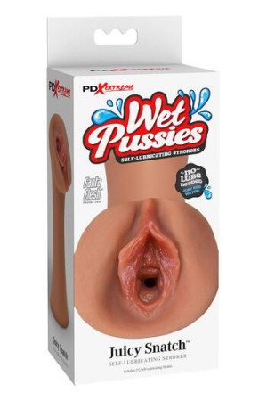 Pipedream Extreme Wet Pussies - Juicy Snatch Tan
