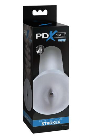 Pipedream Male Pump & Dump Stroker Clear