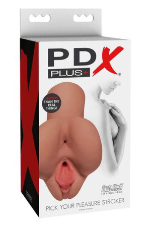 Pipedream Plus Pick Your Pleasure Stroker Tan