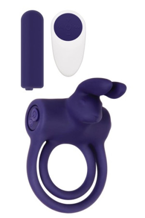 Adam and Eve Adam Et Eve Adam & Eve'S Silicone Remote Control Rabbit Ring