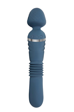 Adam and Eve A&E The Dual End Thrusting Wand Blue