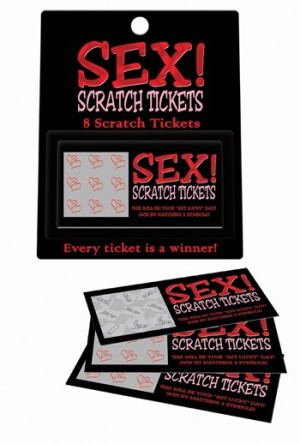 Kheper Games Sex! Scratch Tickets