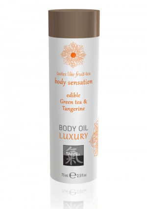 Shiatsu Edible Body Oil - Green Tea