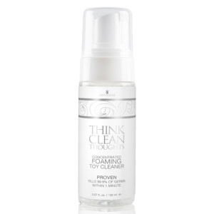 Sensuva Think Clean Thoughts Anti Bacterial Toy Cleaner Foaming