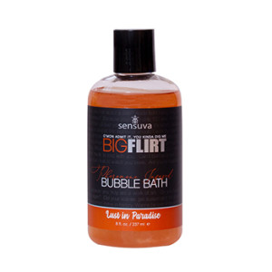 Sensuva Big Flirt Pheromone Bubble Bath Lust in Paradise 237 ml
