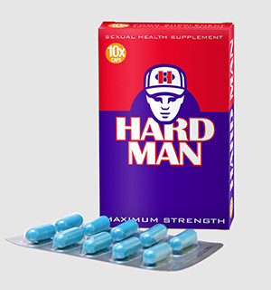 Gold Max Hard Man Maximum Strength - 10 kapslar-Erektionshjälp