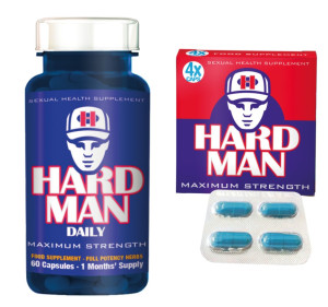 Gold Max Erektionshjälp Paket 7 - Hard Man + Hard Man Daily  - spara 18%