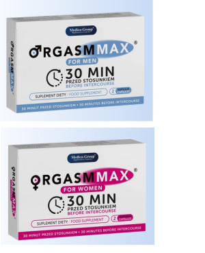 Medica - Group Orgasm Max for Men+Women Kaps