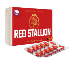 Gold Max Red Stallion Extra Strong - 20 kaps-Erektionshjälp spara 12%