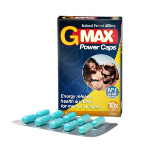 Gold Max GMAX Power 10 kapslar-Hårdare stånd