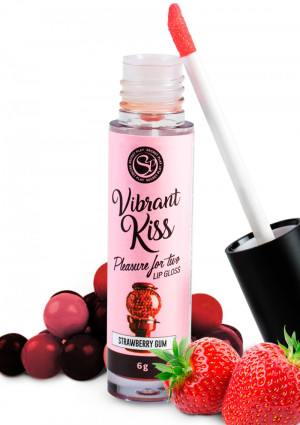 Secret Play Lip Gloss Vibrant Kiss Strawberry