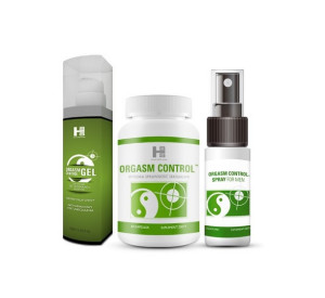 Eromed Orgasm Control - delay paket (kaps+gel+spray)