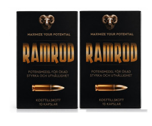 Pleasuredome Ramrod Potensmedel 20 kapslar