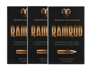 Pleasuredome Ramrod Potensmedel 30 kapslar