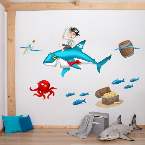 Pirat und Haifisch
