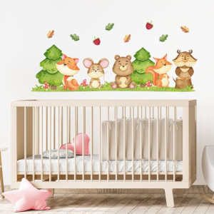 Wandsticker Waldtiere