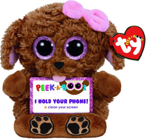 Piesek Zelda podstawka na telefon TY - 14cm - pluszak, maskotka