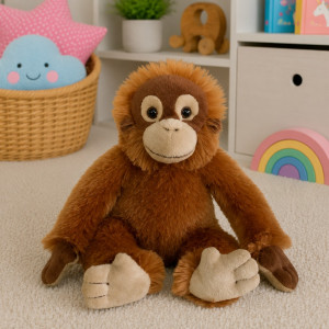 Małpka Orangutan DUBI - 24cm - pluszak, maskotka