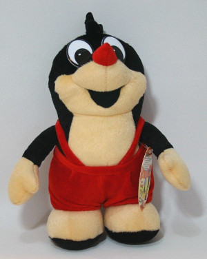 Krecik Czerwony - 45cm - pluszak, maskotka