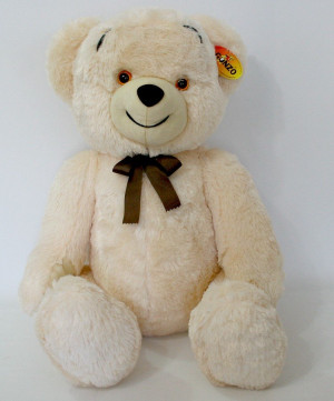 Miś XXL Cyryl Kremowy - 80cm - pluszak, maskotka