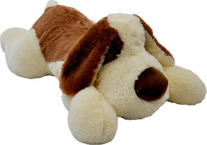 Piesek Łatek Duży Leżący - 60cm - pluszak, maskotka