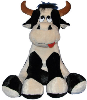 Krówka Łaciata Byczek Karol - 70cm - pluszak, maskotka