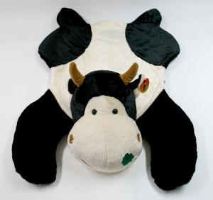 Dywanik Krówka Leżąca - 124cm - pluszak, maskotka