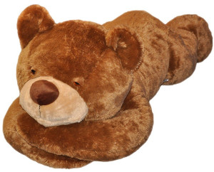 Miś Leżący Brązowy - 150cm - pluszak, maskotka