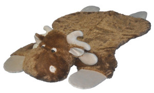 Dywanik Łoś Renifer Brązowy - 124cm - pluszak, maskotka