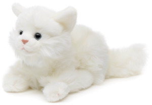 Kotek As Biały Zoo - 28cm - pluszak, maskotka