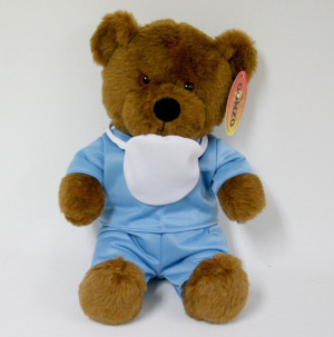 Miś Doktor Lekarz Brązowy - 33cm - pluszak, maskotka