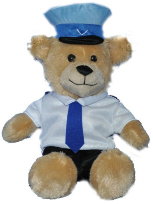 Miś Policjant Policja - 25cm - pluszak, maskotka