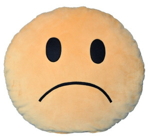 Poduszka Emotikon 2 - 50cm - pluszak, maskotka