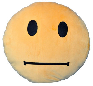Poduszka Emotikon 5 - 50cm - pluszak, maskotka