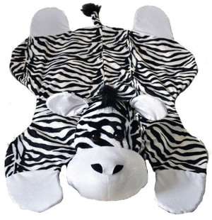 Dywanik Zebra - 120cm - pluszak, maskotka
