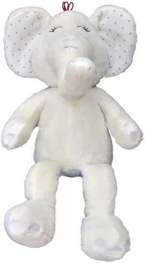 Słonik Słoń Magda Kremowy - 70cm - pluszak, maskotka