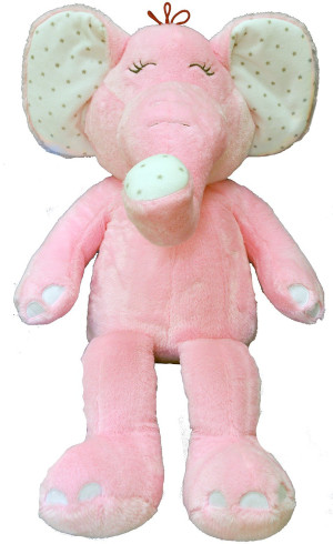 Słonik Słoń Magda Różowy - 70cm - pluszak, maskotka