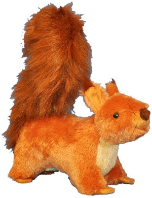 Wiewiórka Leśna - 25cm - pluszak, maskotka