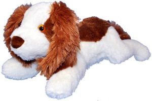 Piesek Cavalier Leżący - 30cm - pluszak, maskotka