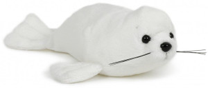 Foka Biała Realistycza - 21cm - pluszak, maskotka