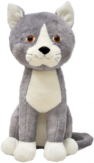 Kotek Kicia Szary - 75cm - pluszak, maskotka