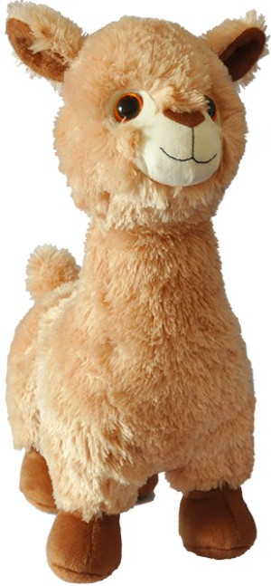 Alpaka Lama Beżowa - 45cm - pluszak, maskotka