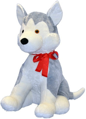 Piesek Husky - 100cm - pluszak, maskotka