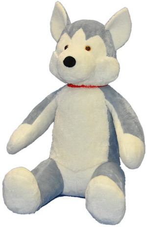 Piesek Husky - 130cm - pluszak, maskotka