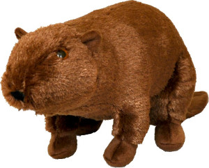 Bóbr - 40/28cm - pluszak, maskotka