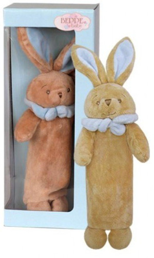 Ochraniacz na butelkę niebieski Baby - 34cm - pluszak, maskotka
